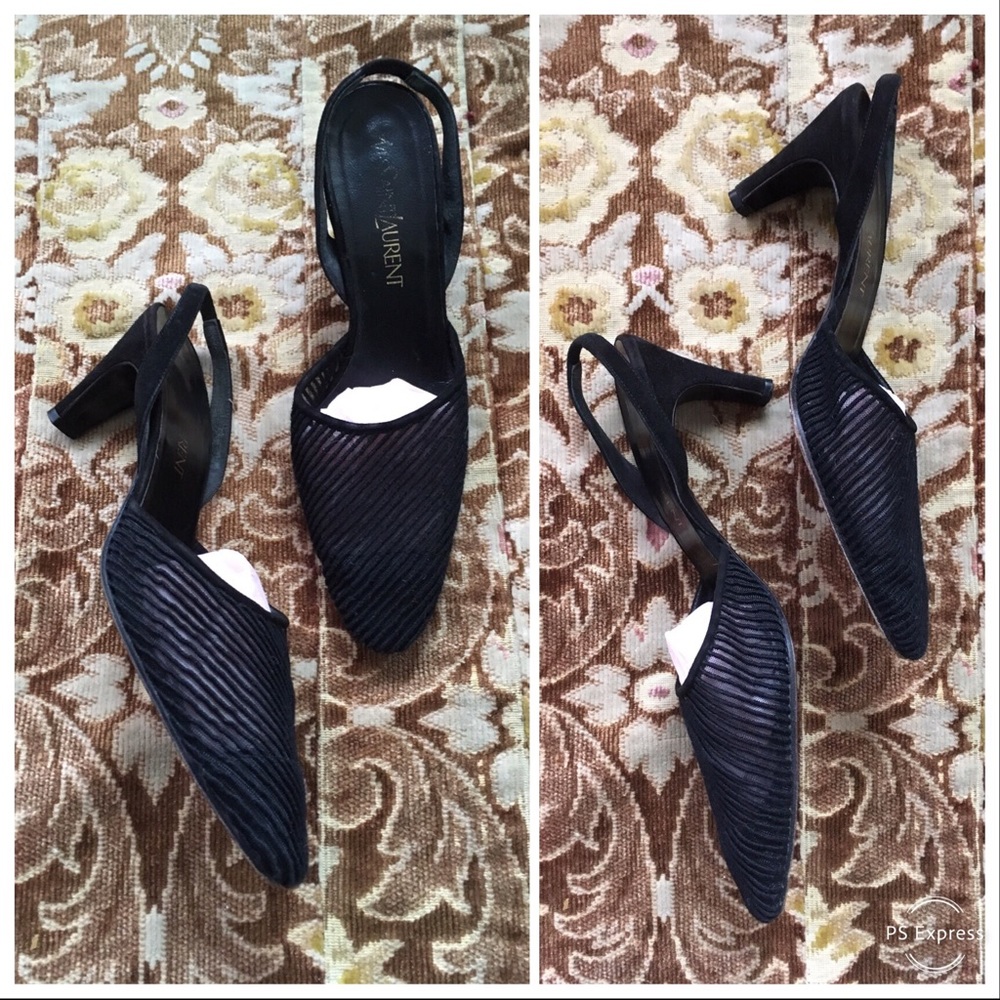 SOLD ON ETSY 💔 YSL heels Yves Saint Laurent - Picture 3 of 8
